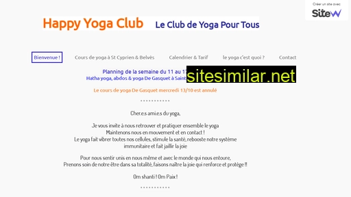 happyyogaclub.fr alternative sites