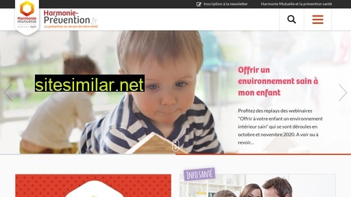 harmonie-prevention.fr alternative sites