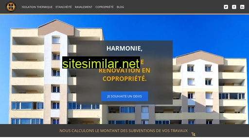 harmonie.fr alternative sites