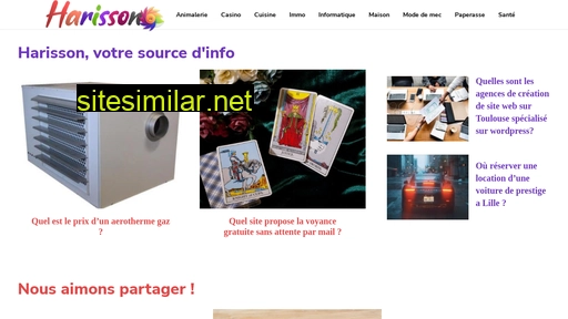 harisson.fr alternative sites