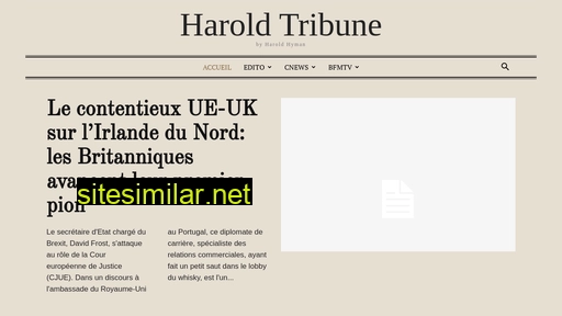 haroldtribune.fr alternative sites