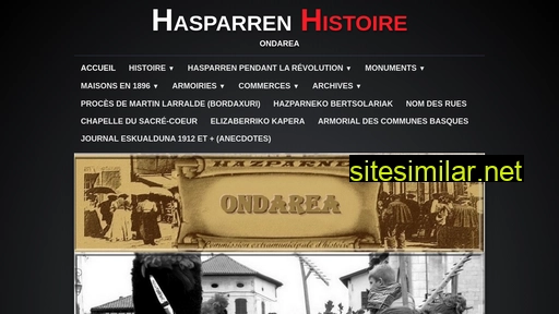hasparren-histoire.fr alternative sites
