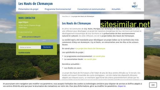 hautsdelarmancon.fr alternative sites