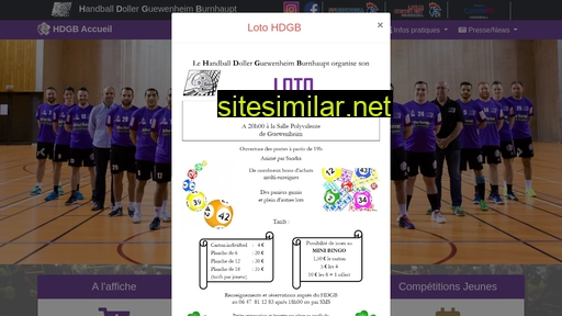 hdgb-handball.fr alternative sites
