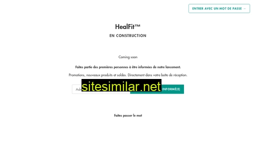 healfit.fr alternative sites