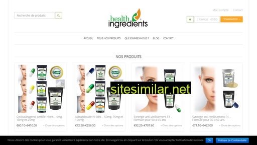 health-ingredients.fr alternative sites