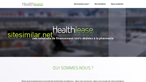 healthlease.fr alternative sites