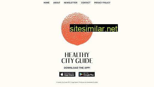 Healthycityguide similar sites