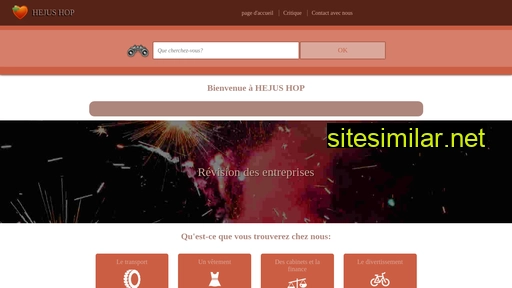hejushop.fr alternative sites