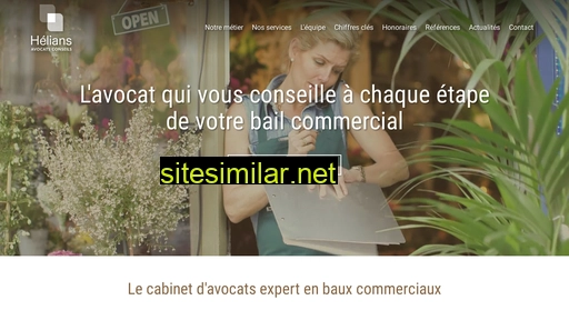 helians-avocats-baux-commerciaux.fr alternative sites