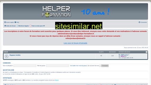 helper-formation.fr alternative sites