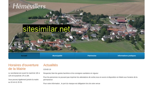 hemevillers.fr alternative sites