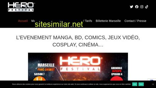 herofestival.fr alternative sites