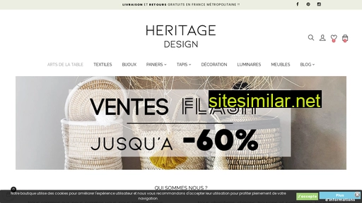 heritage-design.fr alternative sites