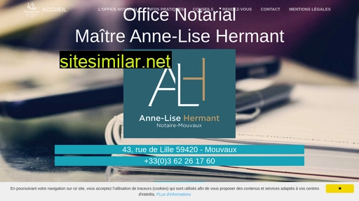 hermant-mouvaux.notaires.fr alternative sites