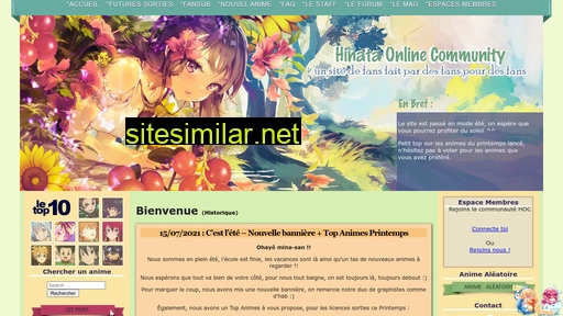 hinata-online-community.fr alternative sites