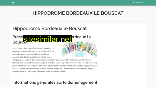hippodromebordeauxlebouscat.fr alternative sites