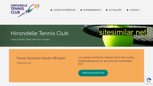 hirondelle-tennis.fr alternative sites