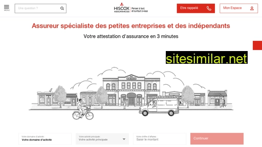 hiscox.fr alternative sites