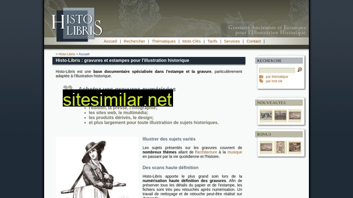 histo-libris.fr alternative sites
