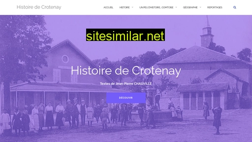 histoire-de-crotenay.fr alternative sites