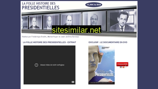 histoiredespresidentielles.fr alternative sites