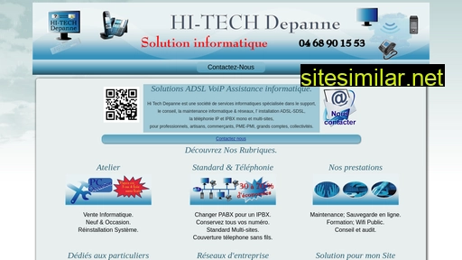 hitechdepanne.fr alternative sites