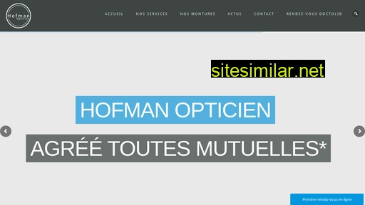 hofman-opticien.fr alternative sites