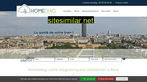 homediag-paris.fr alternative sites