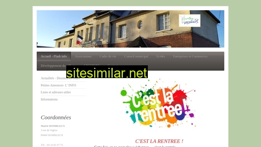 hombleux.fr alternative sites