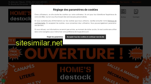 homes-destock-ameublement.fr alternative sites