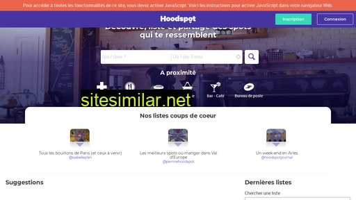 hoodspot.fr alternative sites