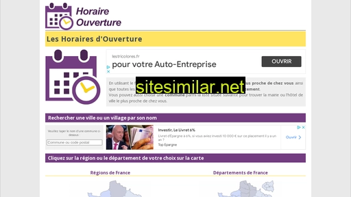 horaire-ouverture.fr alternative sites