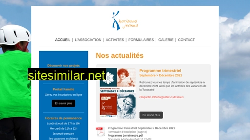 horizonsjeunes.fr alternative sites