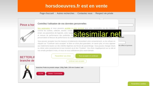 horsdoeuvres.fr alternative sites