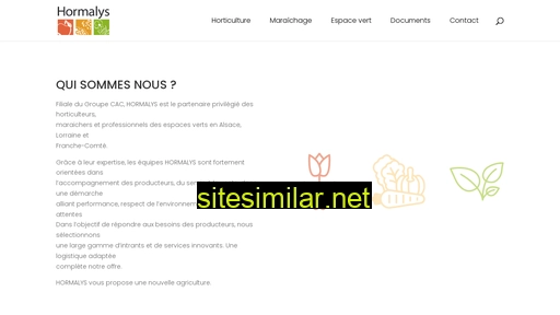 hormalys.fr alternative sites