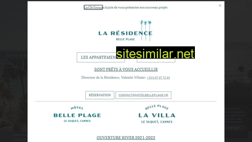 hotelbelleplage.fr alternative sites