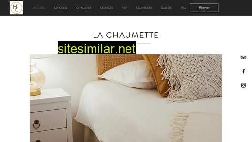 hotelchaumette.fr alternative sites