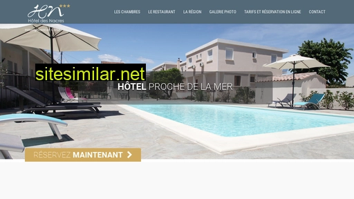 hoteldesnacres.fr alternative sites