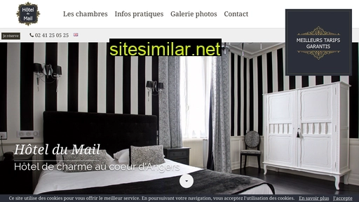 hoteldumail.fr alternative sites