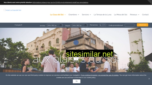 hotellacasadelsol.fr alternative sites