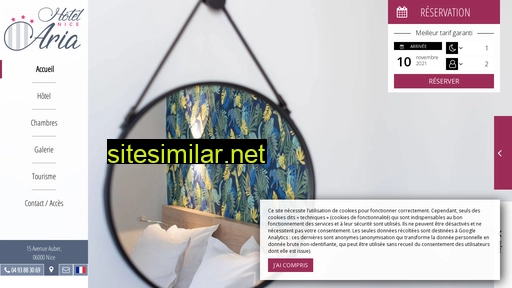 hotel-aria.fr alternative sites