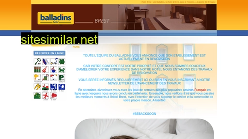 hotel-brest-balladins.fr alternative sites