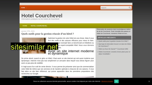 hotel-courchevel.fr alternative sites
