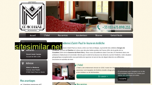 hotel-le-moderne.fr alternative sites