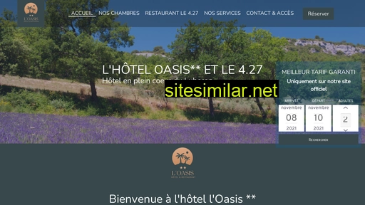 hotel-oasis-luberon.fr alternative sites