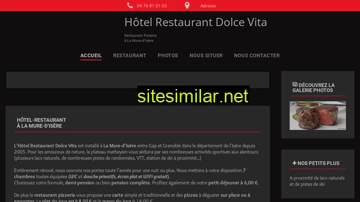 hotel-restaurant-dolcevita.fr alternative sites