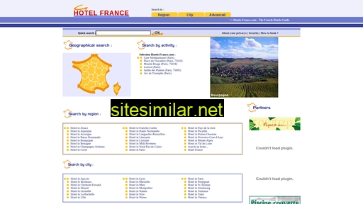 hotels-in-france.fr alternative sites