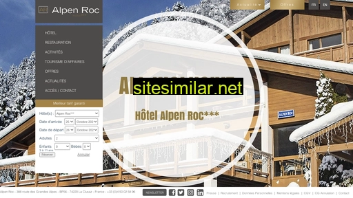 hotel-alpenroc.fr alternative sites
