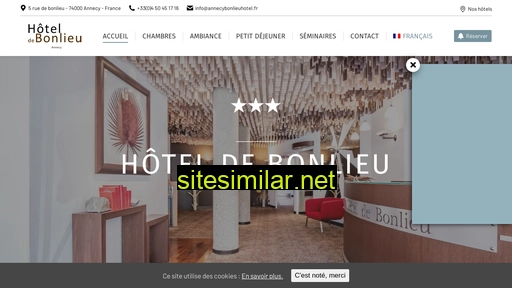hotel-bonlieu.fr alternative sites